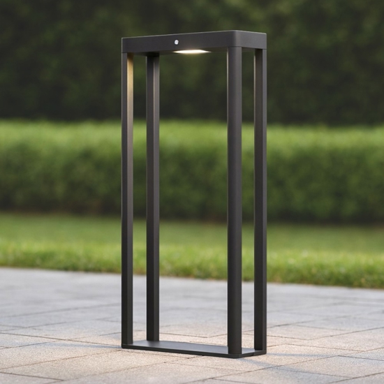 Maytoni pir lampada da esterno rettangolare moderna led 3000k ip54