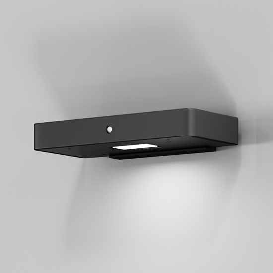 Maytoni pir applique da esterno sensore di movimento led 3000k ip54
