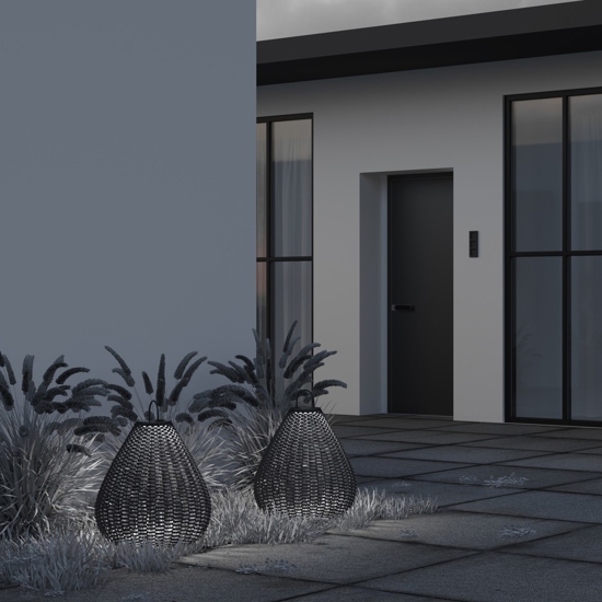Maytoni plet lampada da esterno giardino traforata led 3000k ip65
