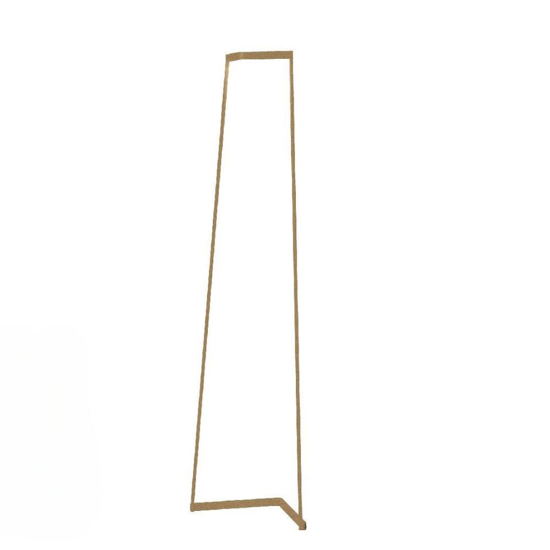 Lampada da terra design moderno metallo oro led 3000k dimmerabile