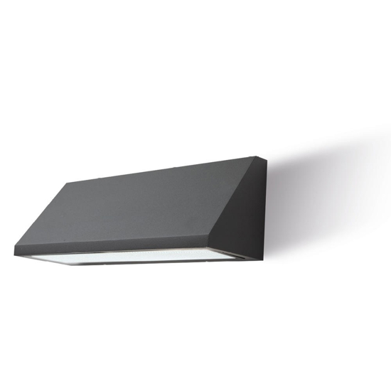 Applique da esterno grafite led 30w 3000k ip65