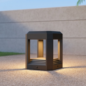 Maytoni royal mile lampioncino da giardino cubico led 3000k ip65