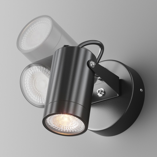 Maytoni scope faretto da esterno orientabile ip65