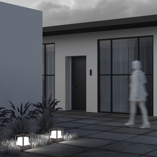 Maytoni trim lampada da esterno cubica moderna ip65