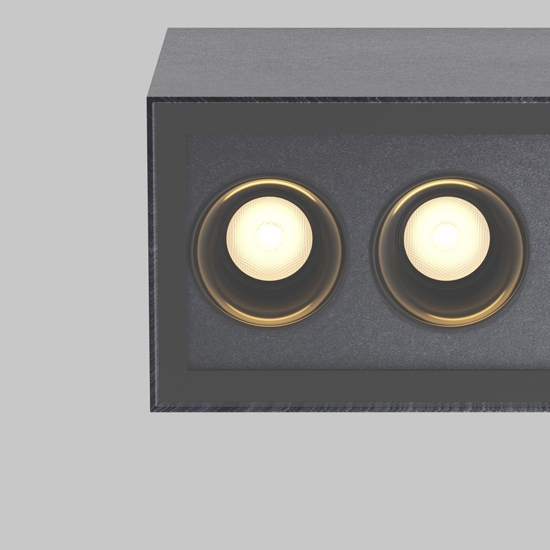 Maytoni ares plafoniera da esterno rettangolare led 3000k ip54