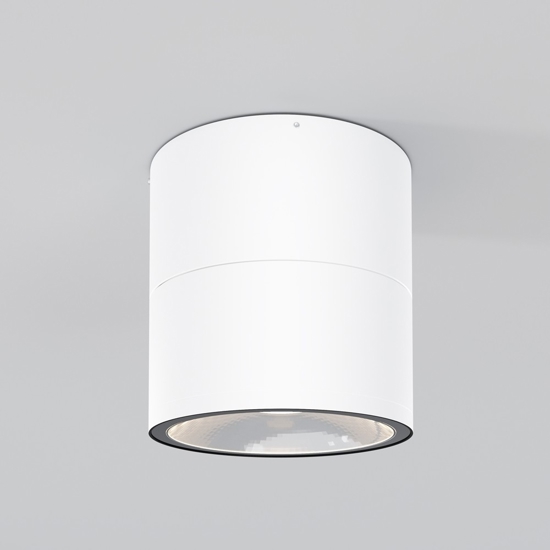 Maytoni spin faretto da esterno moderno bianco led 3000k ip54