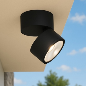 Maytoni spin faretto da esterno tondo orientabile led 3000k ip54