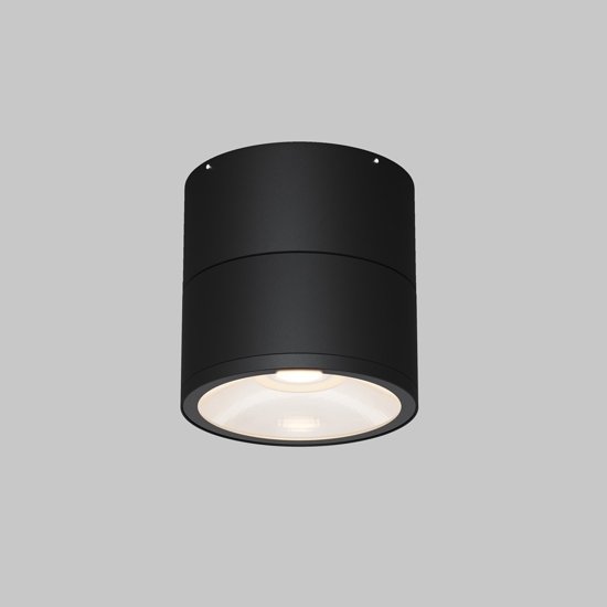 Maytoni spin faretto da esterno tondo orientabile led 3000k ip54