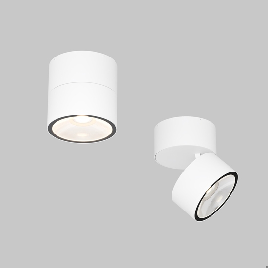Maytoni spin faretto da esterno circolare moderno led 3000k ip54
