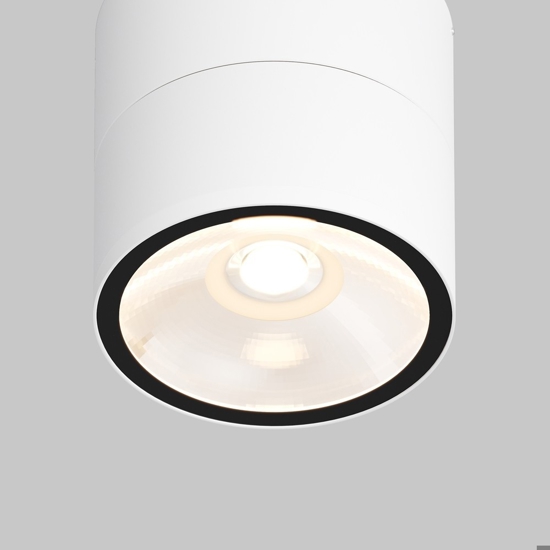 Maytoni spin faretto da esterno circolare moderno led 3000k ip54