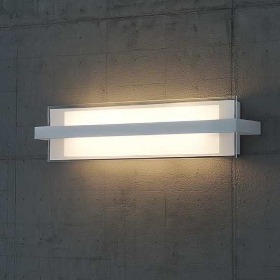 Lampada da parete in vetro toplight cross