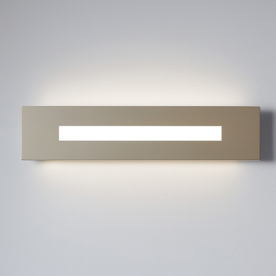 Applique led da parete moderna sabbia wally top light