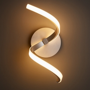 Applique led 10w 3000k design moderna per interni