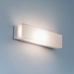 Applique da parete vetro rettangolare per interno