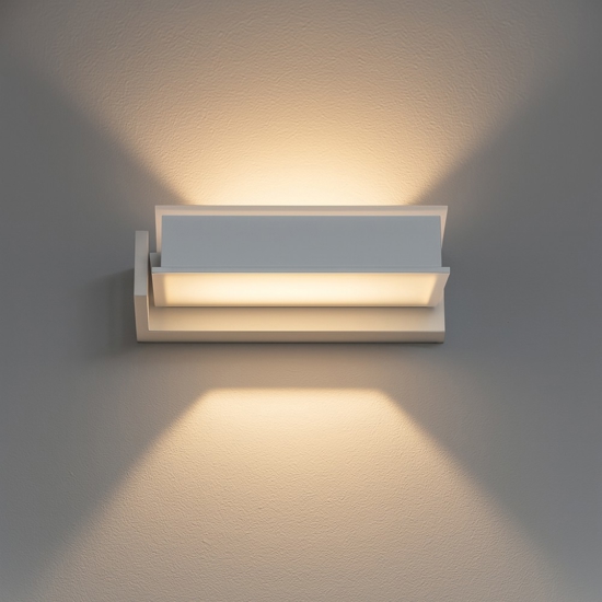 Applique led 18w 3000k axella vivida orientabile bianco