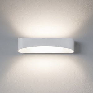 Applique isyluce drappo bianco led 36w 3000k moderna