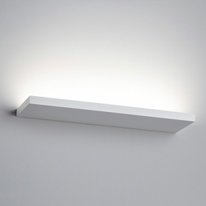Applique led plate isyluce bianco 24w 3000k 4000k moderna