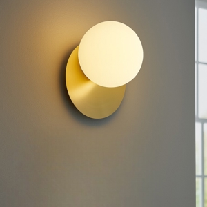 Ninfea ap1 ideal lux applique da parete ottone