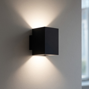 Applique quadrata nera moderna isyluce simplie