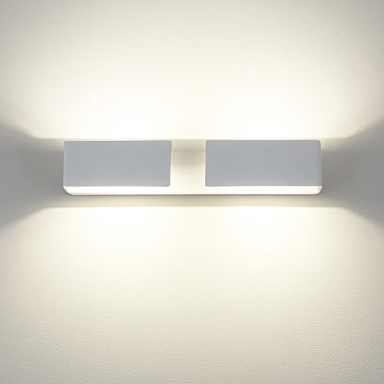 Isyluce applique bianca moderna led 40w 3000k design