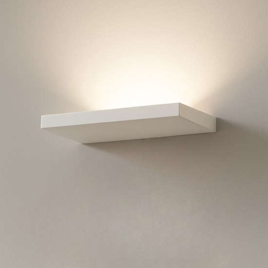 Gea luce yoana applique da parete led 15w 3000k rettangolare