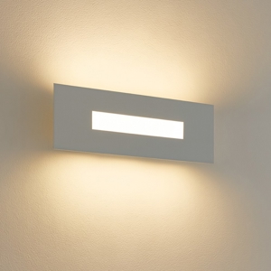 Wally top light applique grigio per pareti moderne