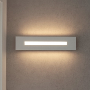 Wally top light applique led 30w bianco design moderna