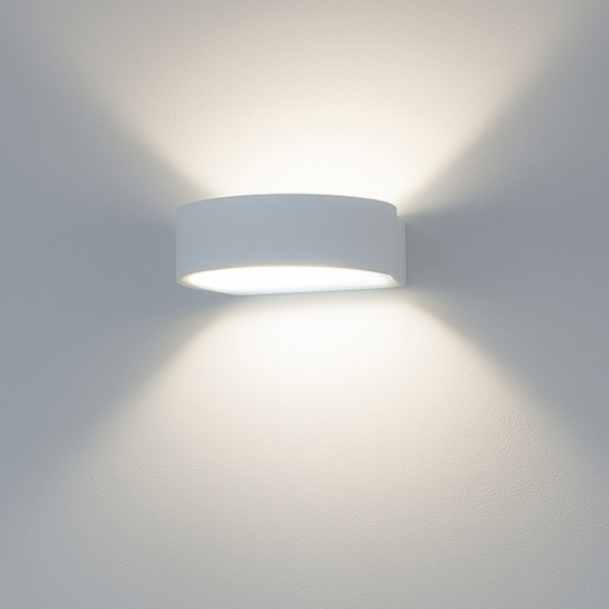 Isyluce appliques led 6w 3000k moderna bianco