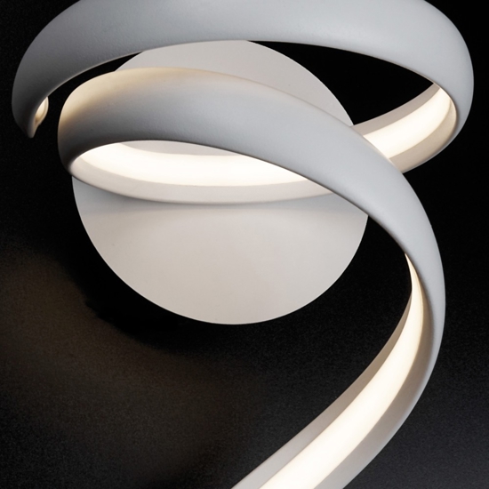 Vivida flame applique bianco led 12w 3000k 4000k