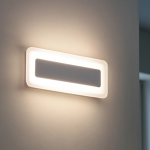 Applique led 14w 3000k antille s linea light design moderna cromo