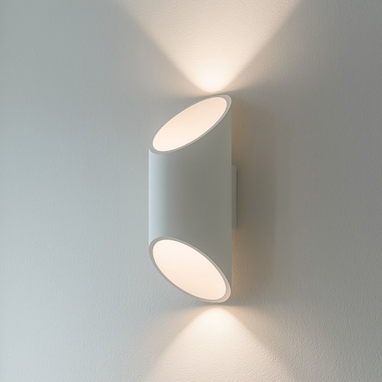 Applique da interno per pareti bianco moderna