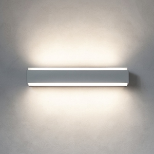 Top light applique bios grigia rettangolare led 24w 3000k 4000k