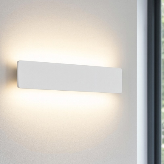 Zig zag ap d53 ideal lux applique led 2700k bianca moderna
