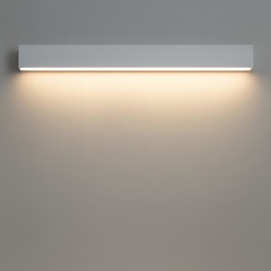 Applique box w1 led 41w 2700k mono emissione bianco linea light