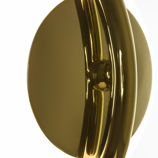 Lampada da terra led 3000k touch dimmer oro legante per salotto