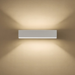 Gea luce gap applique da parete led 16w 3000k rettangolare