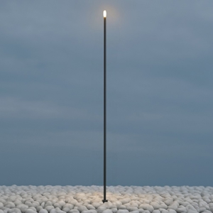 Maytoni spear lampione da giardino con picchetto minimal led 3000k ip65