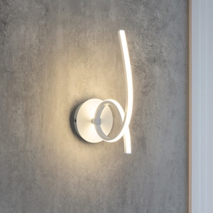 Gea luce tosca applique da parete led 15w 3000k minimal