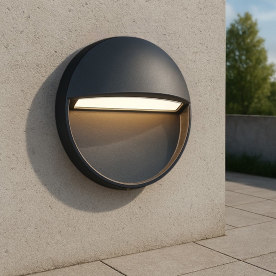 Maytoni mane segnapasso per esterno design minimal led 3000k ip54