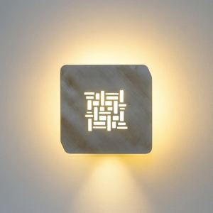 Gea luce pixel applique da parete led 25w 3000k design originale