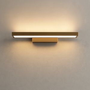 Toplight applique led 3000k moderna squadrata oro