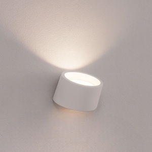 Nasso sforzin bianco lampada da parete in gesso design moderna
