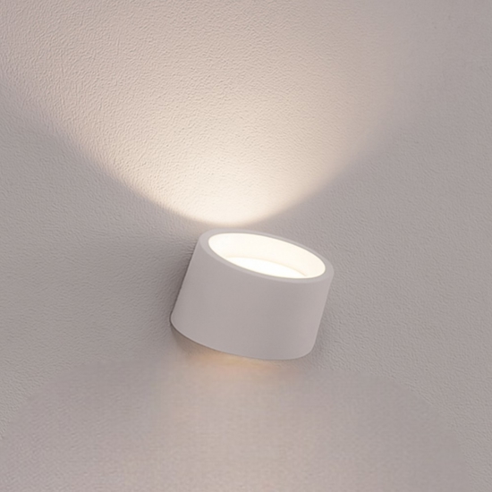 Nasso sforzin bianco lampada da parete in gesso design moderna