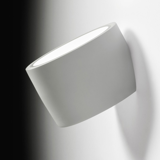 Nasso sforzin bianco lampada da parete in gesso design moderna