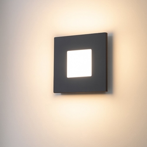 Gea luce bilde applique da parete led 25w 3000k design minimal