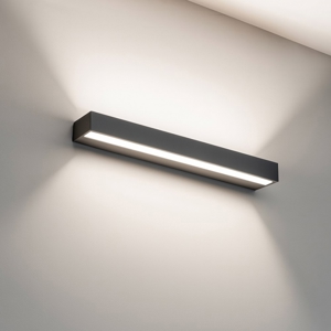 Applique led 51w 3000k regolo linea light antracite