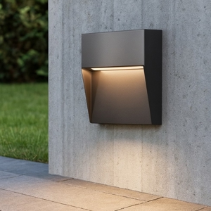 Maytoni mane segnapasso da esterno quadrato led 3000k ip54