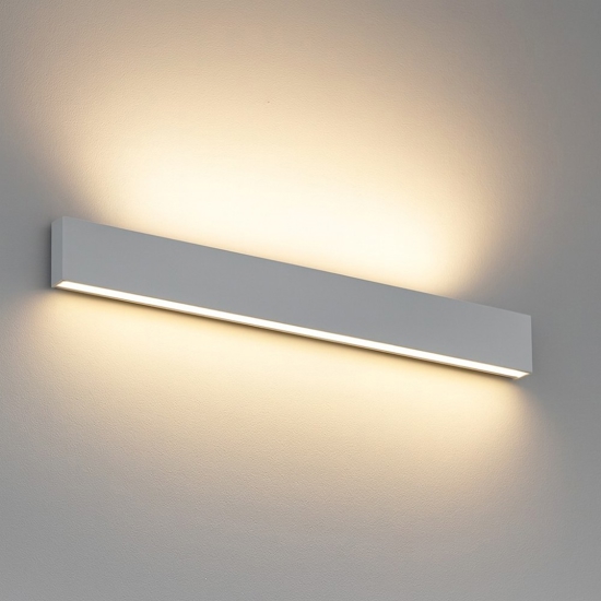 Applique linea light box w2 led 41w 4000k bi emissione bianco