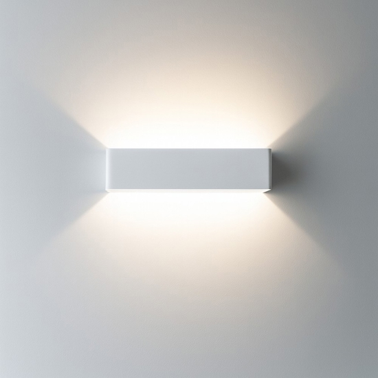 Isyluce applique led 12w 3000k moderno bianco