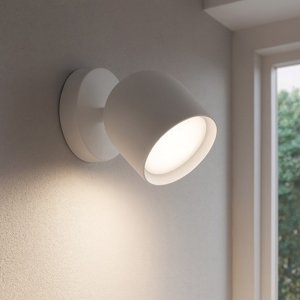 Dodo ap1 ideal lux applique da parete bianca orientabile